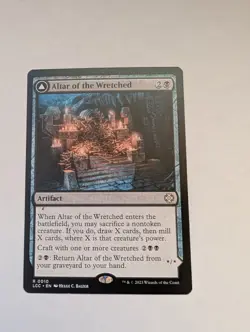 Altar of the Wretched Commander: the Lost Caverns of Ixalan Regular MTG NM - Image 1