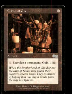 MTG Claws of Gix LP Light Play Urza's Saga [1254] - Image 1