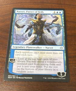 MTG War of the Spark - 1x Narset, Parter of Veils - NM - Image 1