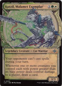 Kutzil, Malamet Exemplar (Showcase) U The Lost Caverns of Ixalan 304 LP-NM - Image 1