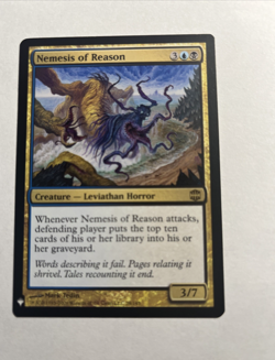 Nemesis of Reason - The List Reprints MTG Plus Bonus Card!!! - Image 1
