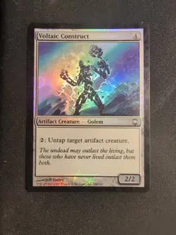 Voltaic Construct Darksteel Foil - Image 1