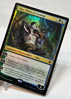 FOIL Oko, Thief of Crowns Throne of Eldraine MTG Magic the Gathering 7231 - Image 4