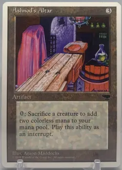 🧙Ashnod’s Altar R 92 1995 CHR Chronicles MTG - Image 1