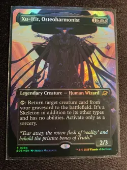 MTG Edge of Eternities Xu-Ifit, Osteoharmonist (Borderless) Foil #294 - Image 1