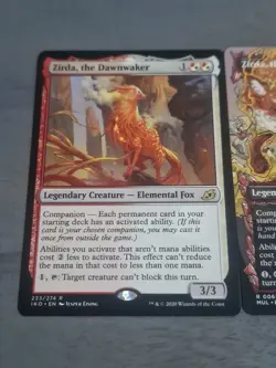MTG X2 Zirda, the Dawnwaker X1 Showcase X1 Regular , M/Nm Condition - Image 3