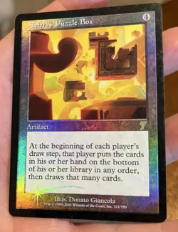 Teferi's Puzzle Box - 7th Edition 321/350 Foil! Vintage Magic The Gathering 2001 - Image 1