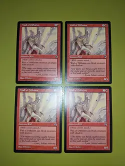Wall of Diffusion x4 Tempest 4x Playset Magic the Gathering MTG - Image 1
