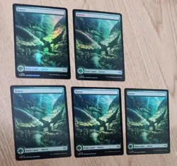 MTG 5 Full Art Forest (2 Foil) - Tarkir Dragonstorm - 0276 L - Image 1