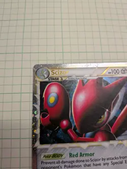 Pokemon TCG Scizor (Prime) 84/90 HGSS Undaunted Holo LP/MP - Image 2