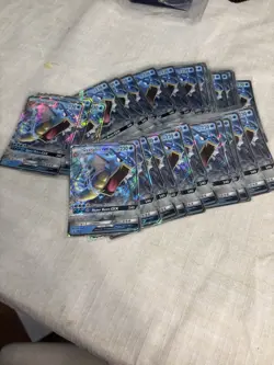 2019 POKEMON SM BLACK STAR PROMO HIDDEN FATES TINS #SM212 GYARADOS GX 29 CNT LOT - Image 1