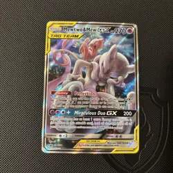 Pokemon Mewtwo and Mew GX Tag Team Promo SM191 in - Image 1