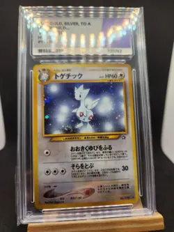 Ace 9 Togetic #176 2000 Gold/silver WOTC Vintage Holo Pokemon TCG MINT Japanese - Image 2