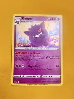 Pokemon Promo Gengar Foil Rare Swsh052 - NM - Image 1