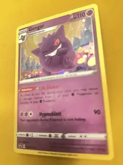 Pokemon Promo Gengar Foil Rare Swsh052 - NM - Image 3
