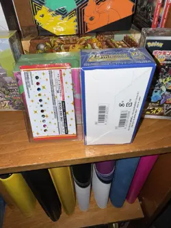 Pokemon Card Game 25th Anniversary Collection s8a Booster Box & Promo 1 Pack Set - Image 3