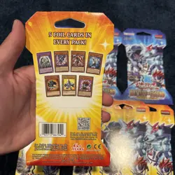 Yu-Gi-Oh Battles Of Legend Monster Mayhem Sleeved Booster Pack -LOT OF 8 *NEW* - Image 3