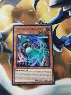 1X NM Surfacing Big Jaws - ROTA-EN001 - Ultra Rare 1st Edition yugioh - Image 1