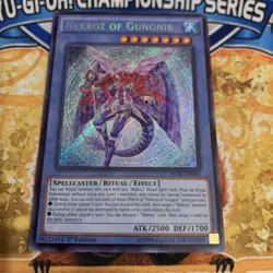 Yugioh Nekroz Of Gungnir SECE-EN044 1st Edition NM - Image 1