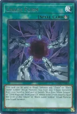 Yugioh - Magician of Chaos Ritual Set Form - 1st Edition NM - Free Holo Card - Image 3