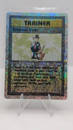 Pokemon Cards: Legendary Collection Reverse Holo: Pokemon Trader 103/110 NM - Image 1