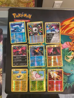 mid era Holo/Reverse Holo Pokemon Card lot of 9 Cards See Description(Lot #56) - Image 1