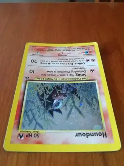 Pokemon Card Houndour - 5/75 - Rare Holo - Neo Discovery - (ENG) - Image 4