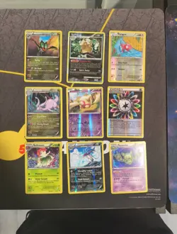 mid era Holo/Reverse Holo Pokemon Card lot of 9 Cards See Description(Lot #53) - Image 1