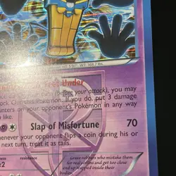 Cofagrigus Holo Bleed 56/116 Plasma Freeze Pokemon Card Error - Image 3