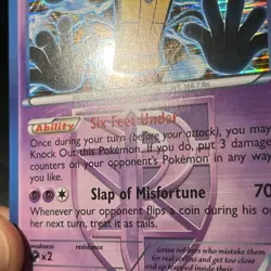 Cofagrigus Holo Bleed 56/116 Plasma Freeze Pokemon Card Error - Image 4