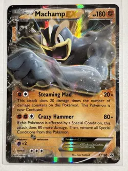 Machamp EX XY108 - XY Black Star Promo Holo Pokemon Card NM - Image 1
