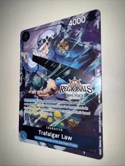OP07-047 Trafalgar Law Regionals 25-26 Promo One Piece Card Game TCG CCG - Image 3