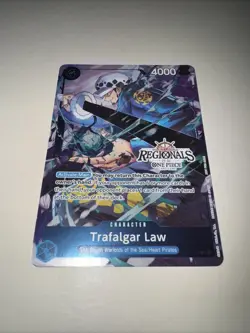 OP07-047 Trafalgar Law Regionals 25-26 Promo One Piece Card Game TCG CCG - Image 4