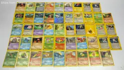 Lot of Vintage e-Reader Pokemon Trading Cards - Image 1