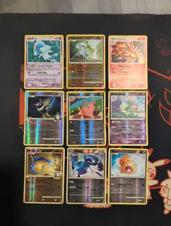mid era Holo/Reverse Holo Pokemon Card lot of 9 Cards See Description(Lot #14) - Image 1