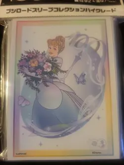 Bushiroad Sleeve Collection Disney 100 Cinderella Card Sleeve 75 Pc Brand New - Image 2