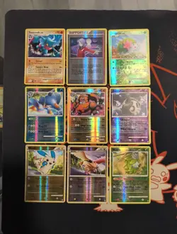mid era Holo/Reverse Holo Pokemon Card lot of 9 Cards See Description(Lot #20) - Image 1