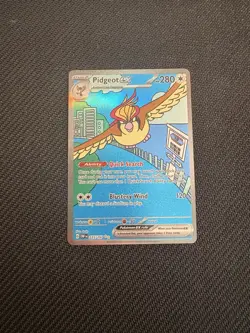 Pokemon TCG Obsidian Flames Pidgeot EX Holo Ultra Rare Card 225/197 - Image 1
