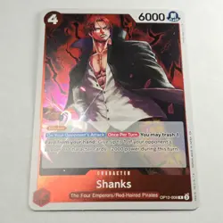 ONE PIECE Card Shanks R English OP12-008 Legacy of the Master - Image 2