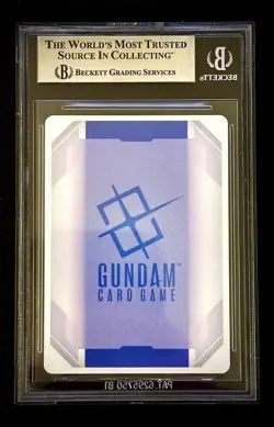 2024 Gundam Card Game Beta Japanese Banagher Links Alt Art BGS 10 - Image 2