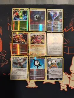 mid era Holo/Reverse Holo Pokemon Card lot of 9 Cards See Description(Lot #27) - Image 1