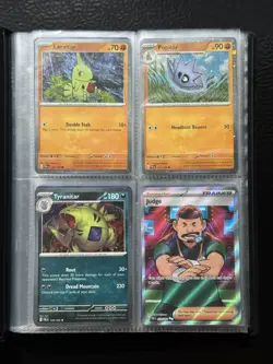 36 Holo Rare & Reverse Holo Pokemon Cards Collection Binder + Sealed Promo As Is - Image 1