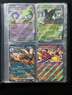 36 Holo Rare & Reverse Holo Pokemon Cards Collection Binder + Sealed Promo As Is - Image 5