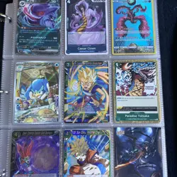 Charizard Binder With 100+ Cards Lot Pokemon, Digimon, Dragon Ball, One Piece+ - Image 4