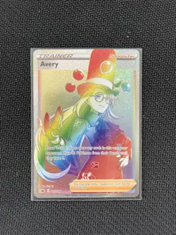 Pokemon Avery TCG Sword & Shield Chilling Reign Holo Card 211/198 Secret Rare - Image 1
