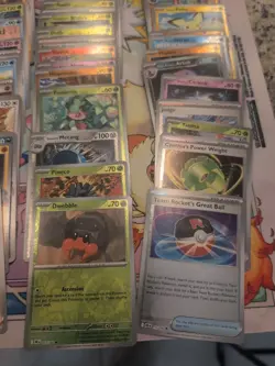 Lot Of 346 Pokemon Cards From Destined Rivals, Reverse Holos, Bulk - Image 2