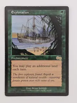 Exploration - MP - Urza's Saga - MTG - Image 1