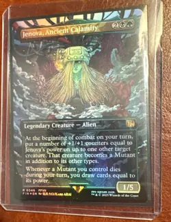 MTG Final Fantasy - Jenova, Ancient Calamity (Borderless Foil) R 0346 FIN - Image 2