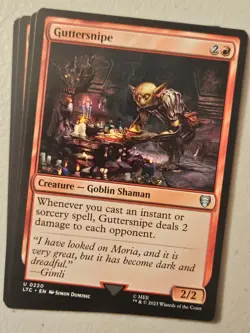 MTG l Guttersnipe (x4 Playset) | (NM) Lord of the Rings Commander - Image 1