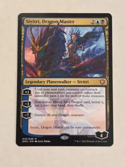 [1x] Sivitri, Dragon Master Near Mint, English Dominaria United Commander MTG - Image 1